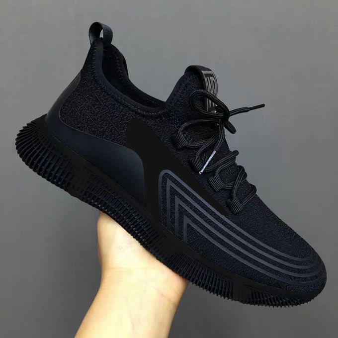 Men’S Simple Easy Men’s Casual Sneakers Shoes – Sport Easy Wear Simple Canvas – Black