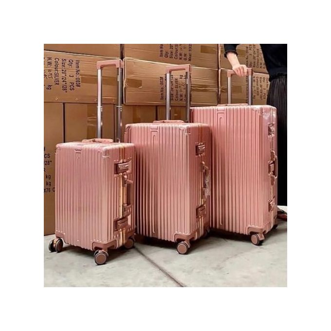 Aluminium Frame Luggage Box – 3 Sets