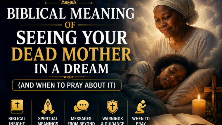 Biblical Meaning of Seeing Your Dead Mother in a Dream (And When to Pray About It)