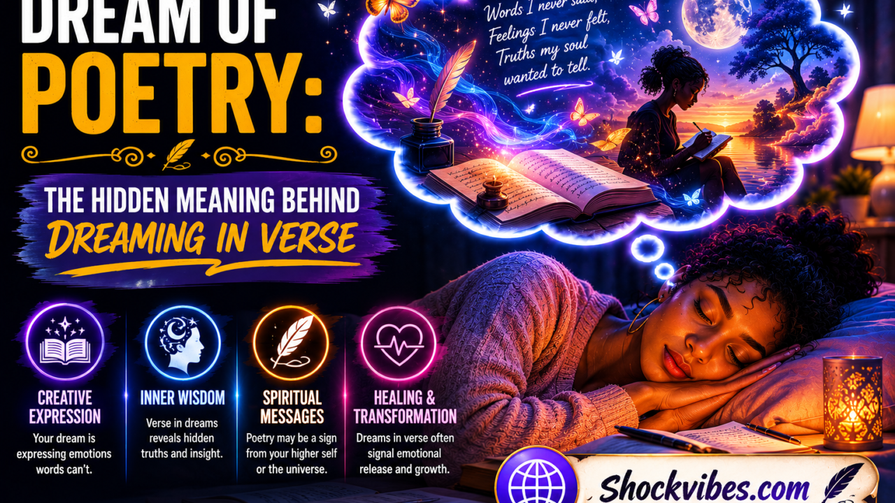 Dream Of Poetry: The Hidden Meaning Behind Dreaming In Verse