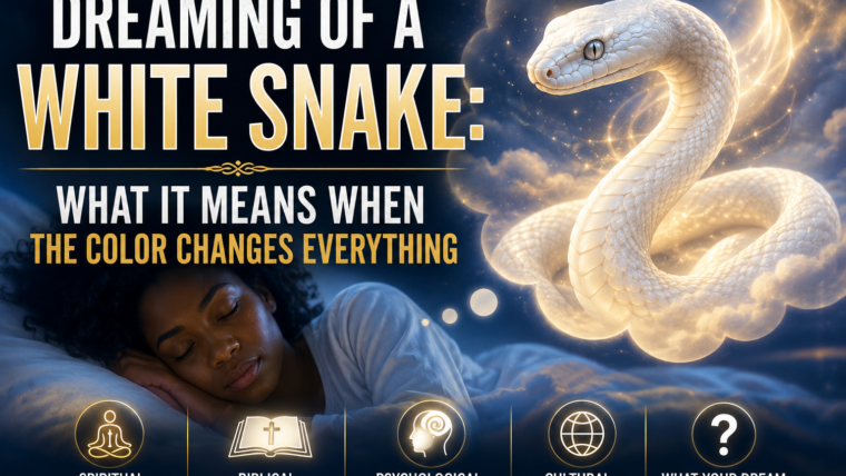 Dreaming of a White Snake: What It Means When the Color Changes Everything