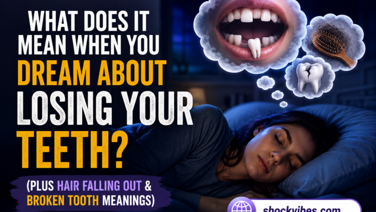 What Does It Mean When You Dream About Losing Your Teeth? (Plus Hair Falling Out & Broken Tooth Meanings)